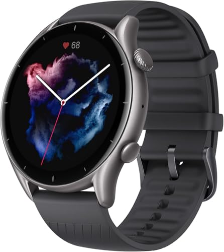 Amazfit GTR 3 A1971 smartwatch 46mm para telefones Android e iPhone Alexa embutido, GPS e modo de mo