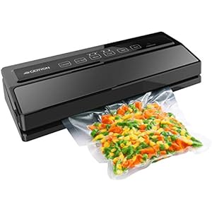 GERYON Vacuum Sealer, Automatic Food Sealer Machine for Food Savers w/Starter Kit|Led Indicator Lights|Easy to Clean|Dry…