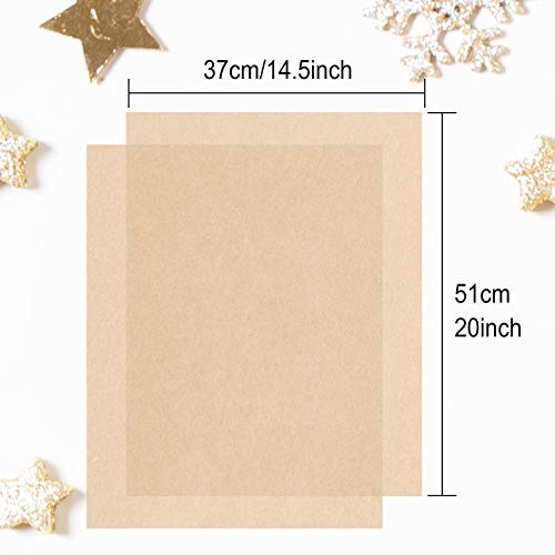 Chrorine 60 Sheets Kraft Tissue Paper Bulk Brown Wrapping Paper Art Paper Crafts For Diy Project Birthday Holiday Crafts Decor #TOP2
