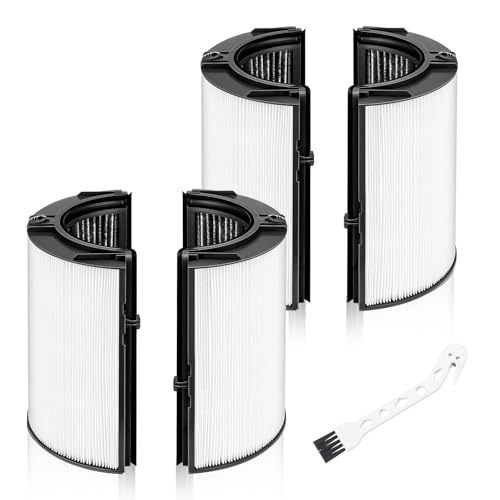 360 Combi Glass HEPA + Carbon Air Purifier Filter Replacement for Dyson TP07 TP10 HP10 TP06 HP06 TP04 HP04 PH02 PH01 PH03 PH04 HP09 TP09 HP07, Air Purifier Filter Replacements for Dyson,2 Pack