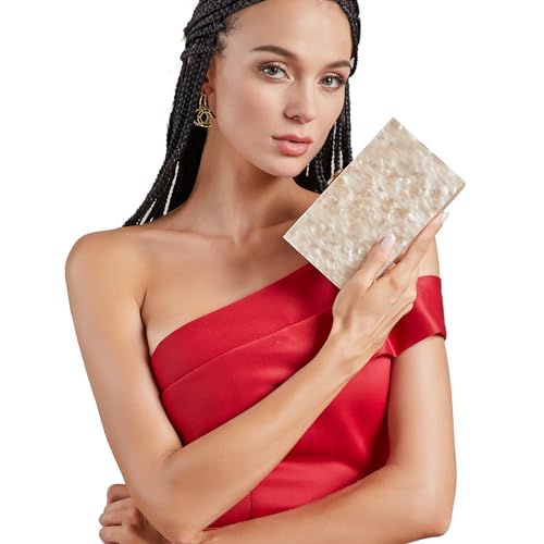 Image of LETODE Acrylic Clutch Bags Purse Perspex Bag Handbags for Women