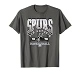 NBA San Antonio Spurs Homecourt Advantage T-Shirt, Men, Asphalt Grey, Small