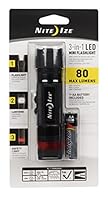 Algopix Similar Product 6 - 3IN1 LED MINI FLSHLT BLK