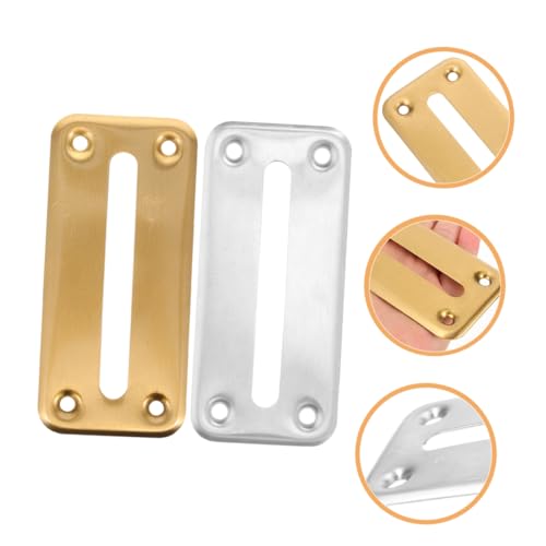 2 piezas de ranura para caja de monedas de acero inoxidable miniatura 3