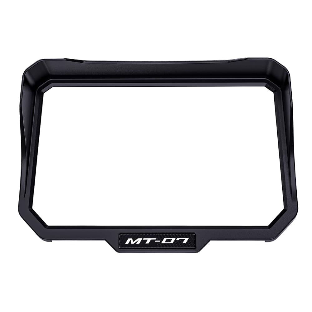 Pare-soleil de moto TFT Protection d'écran compatible avec MT07 MT-07 MT 07 2025 2026 Écran solaire Instrument Film de protection solaire (noir)