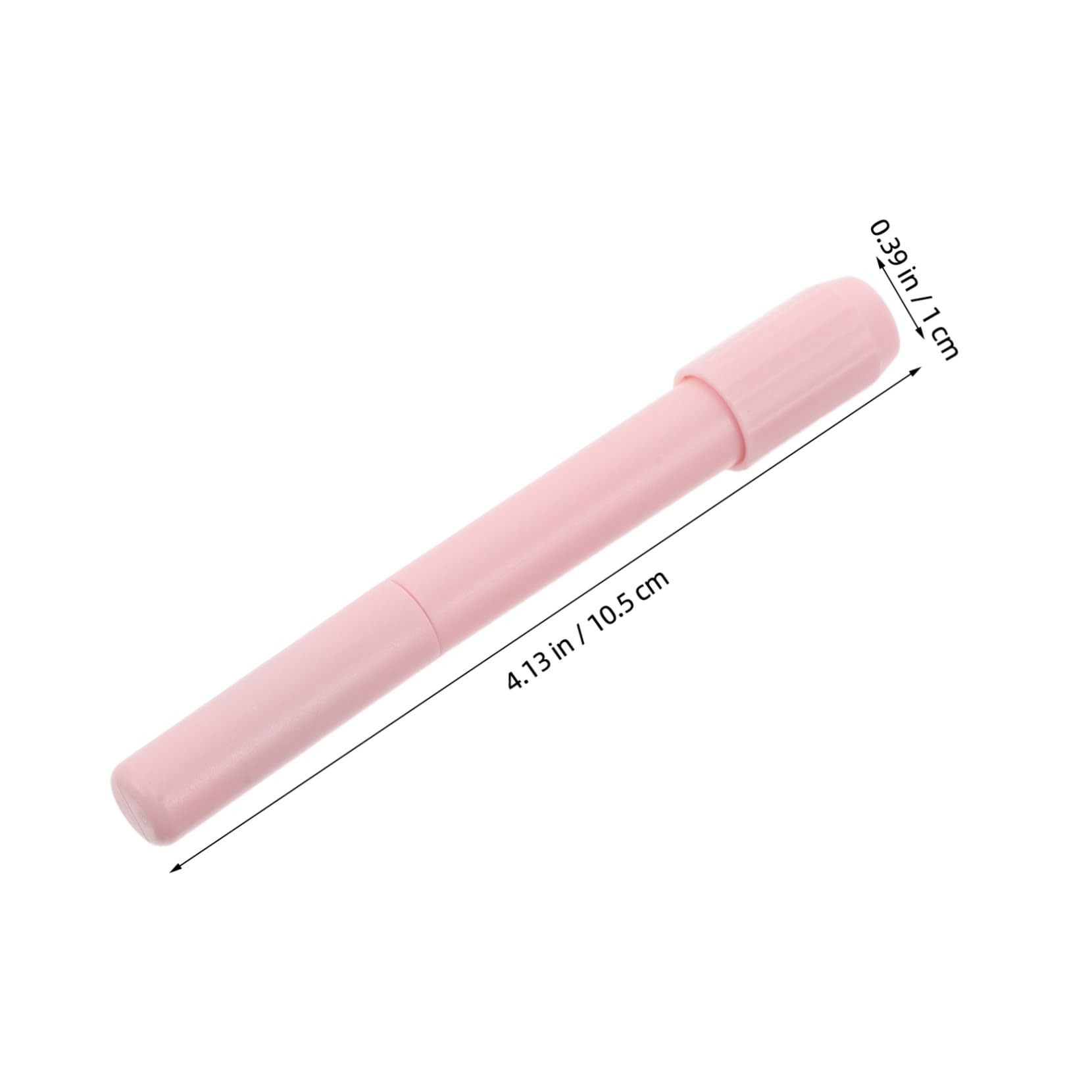 60 Stck. Augenbrauenstift Verlängerer mit Integriertem Pinsel Dualseitiges Make-up Werkzeug für Präzises Formen und Einfaches Stylen Kompatibel mit Meisten Stiften Hygienisch