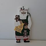 Cat's Meow Village ** Gingerbread Santa 2000 Ornament (00-9905) A Celebration of Childhood **
