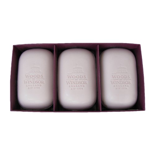 Woods of Windsor True Rose Fine English Soap for Women, 300 Gram