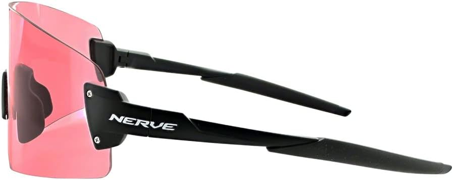 Miniatura 3 de Optic Nerve - Gafas magnéticas premium y asequibles 2022, edición FixieBlast con marco negro matelente rosa, Marco negro mate con lente rosa