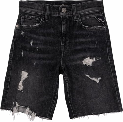 Replay Thad Short pantalones cortos de jean para niños vaqueros bermudas tejanos