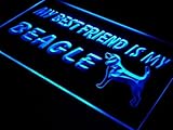 fonctionne sur le 220 volts Enseigne Lumineuse j470-b Best Friend Beagle Dog Pet Shop Neon Light Sign