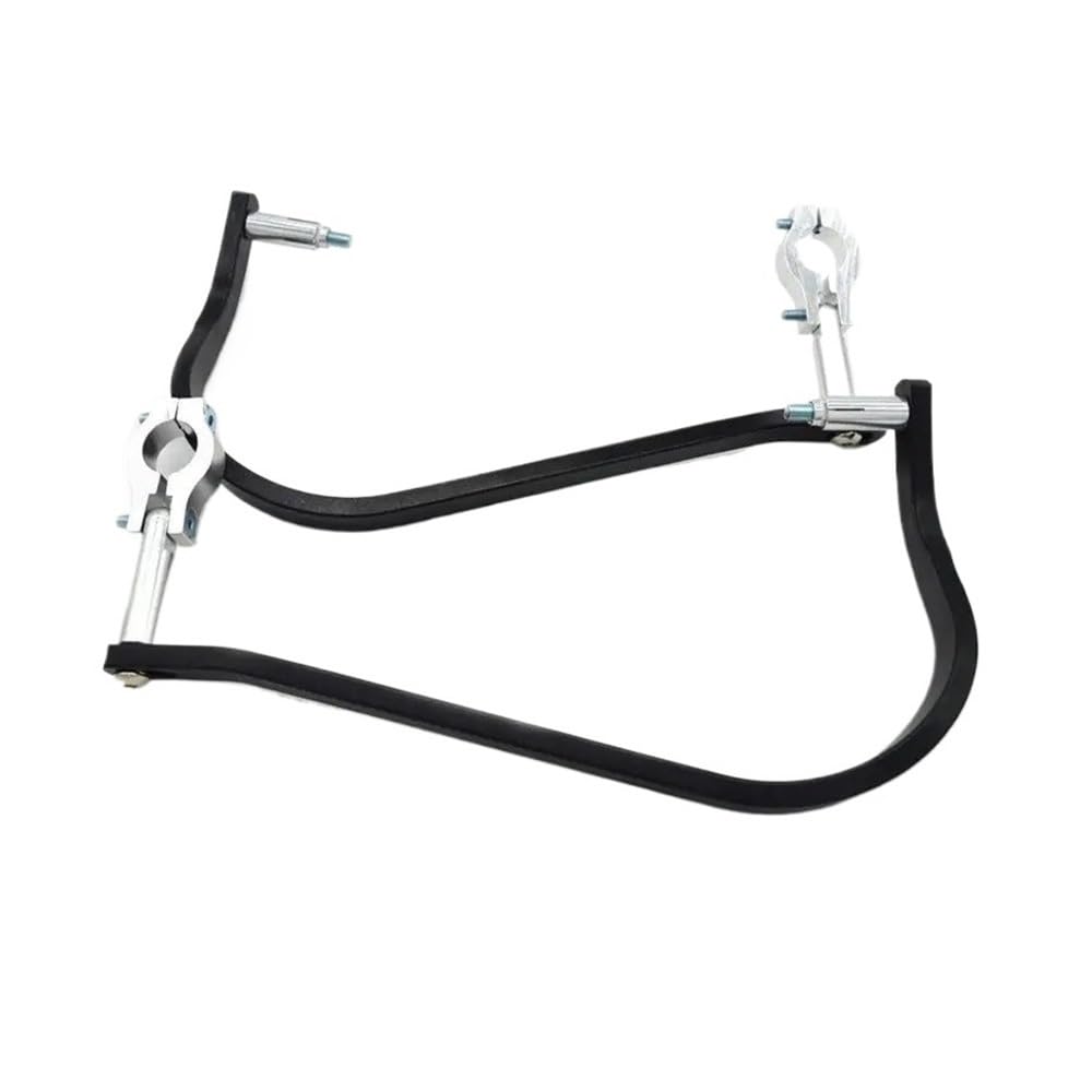 Beqlxta Black Brake Lever Guard Aluminum Motorcycle Hand Guards Motorcycle Motocross Dirtbike Handguards Handlebar Guards Motocycles 22Mm(Black)