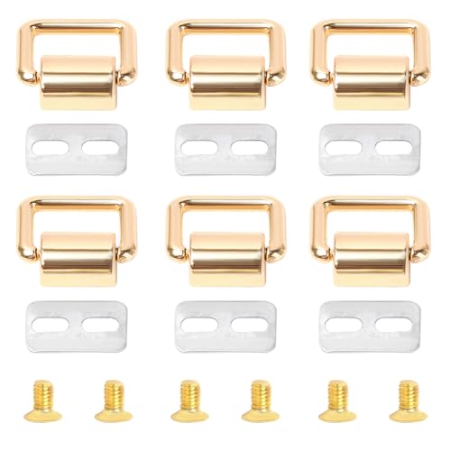 WADORN 6 Sets Metal Bag Buckle