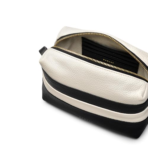 RADLEY London Bishops Lane - Stripe Women's Leather Small Ziptop Crossbody Bag, Black3
