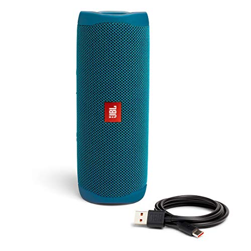 Image of JBL FLIP 5 - Waterproof Portable Bluetooth Speaker Made From 100% Recycled Plastic - Blue
