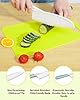 Kids Knife Set, 5 Pcs Montessori Kitchen Tools for Toddlers' Real Cooking, BPA Free Kids Safe Kitchen Cooking and Baking Set with Peeler, Cutting Board for Sandwich Bread Vegetable Fruit Present Gift #4