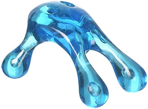 Wellgler's Palm Urchin Massage Tool - Easy Palm Fit - 4-Legged Massage Knobs for Gentle Massage
