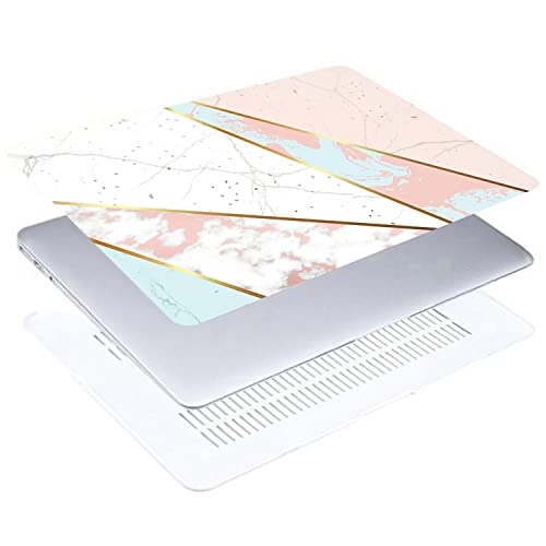 Coque MacBook Air 13 rigide aspect marbre haute finition - 4