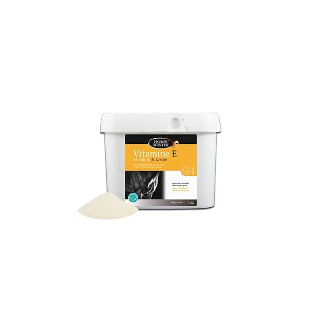 Vitamine e - Selenium -Lysine - Poudre Horsemaster - 1Kg