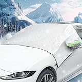 Neuytiky Copertura per Parabrezza Auto,Copertura Antigelo Antighiaccio Invernale,230×147CM,Copri Parabrezza Pieghevole Auto Parabrezza Anteriore,per La Maggior Parte dei Veicoli