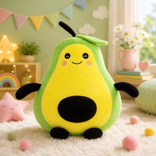 Image of Premium Avacado Soft Toy 25 cm for Kids