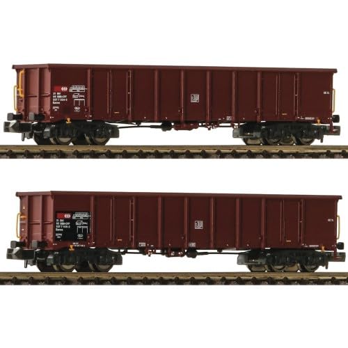 Preisvergleich Produktbild Fleischmann 830252 N 2er-Set Offene Güterwagen Eanos der SBB