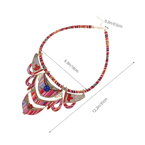 Conjunto de Joyas de Resina Ligeras Antialérgicas Estilo Bohemio 2