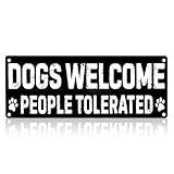 Elegante decorazione da parete con cane – Decorazione per animali domestici. Combina una tipografia moderna con un design accattivante, rendendolo un pezzo di decorazione da parete in metallo straordinario per i proprietari di animali domestici che amano accessori unici per cani e cartelli per la casa