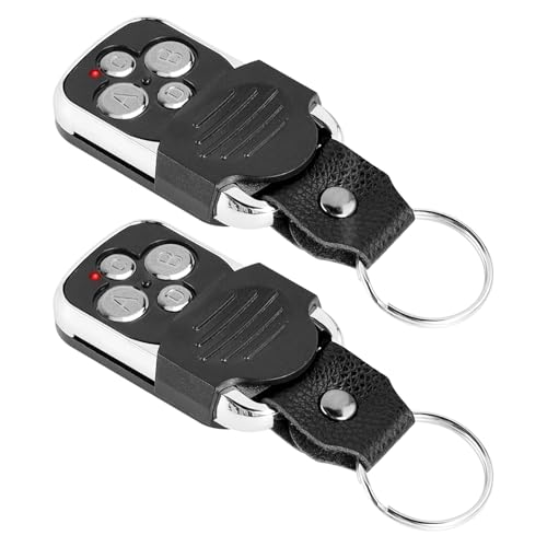Abridor de puerta de garaje universal, 2 unidades, mando a distancia de 433 MHz, mando a distancia, mando a distancia compatible con Marantec, abridor de puerta de garaje universal para puertas de