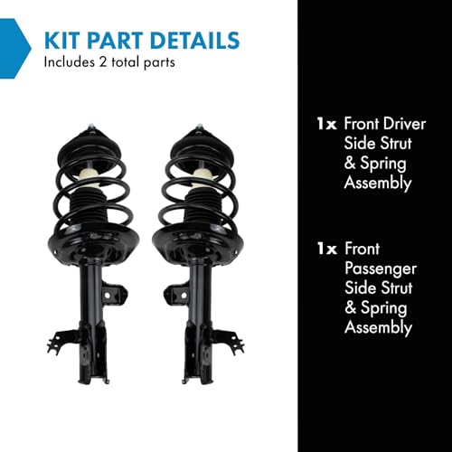 Image of TRQ Front Strut and Spring Assembly Set Loaded