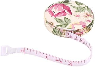 Accurate Tape Measure Sewing Measuring Tape Tailor Tape Measure Body Measurement Tailor Sewing Craft Cloth Dieting Measuring Tape(Rural Rose)