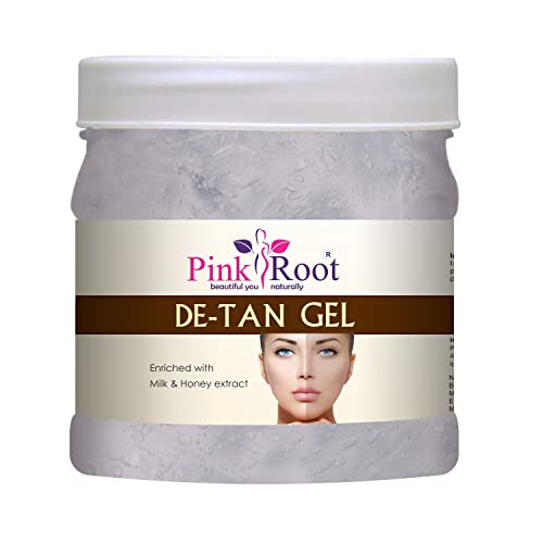 Image of Pink Root De-Tan Gel 500gm with Diamond Cream 500gm
