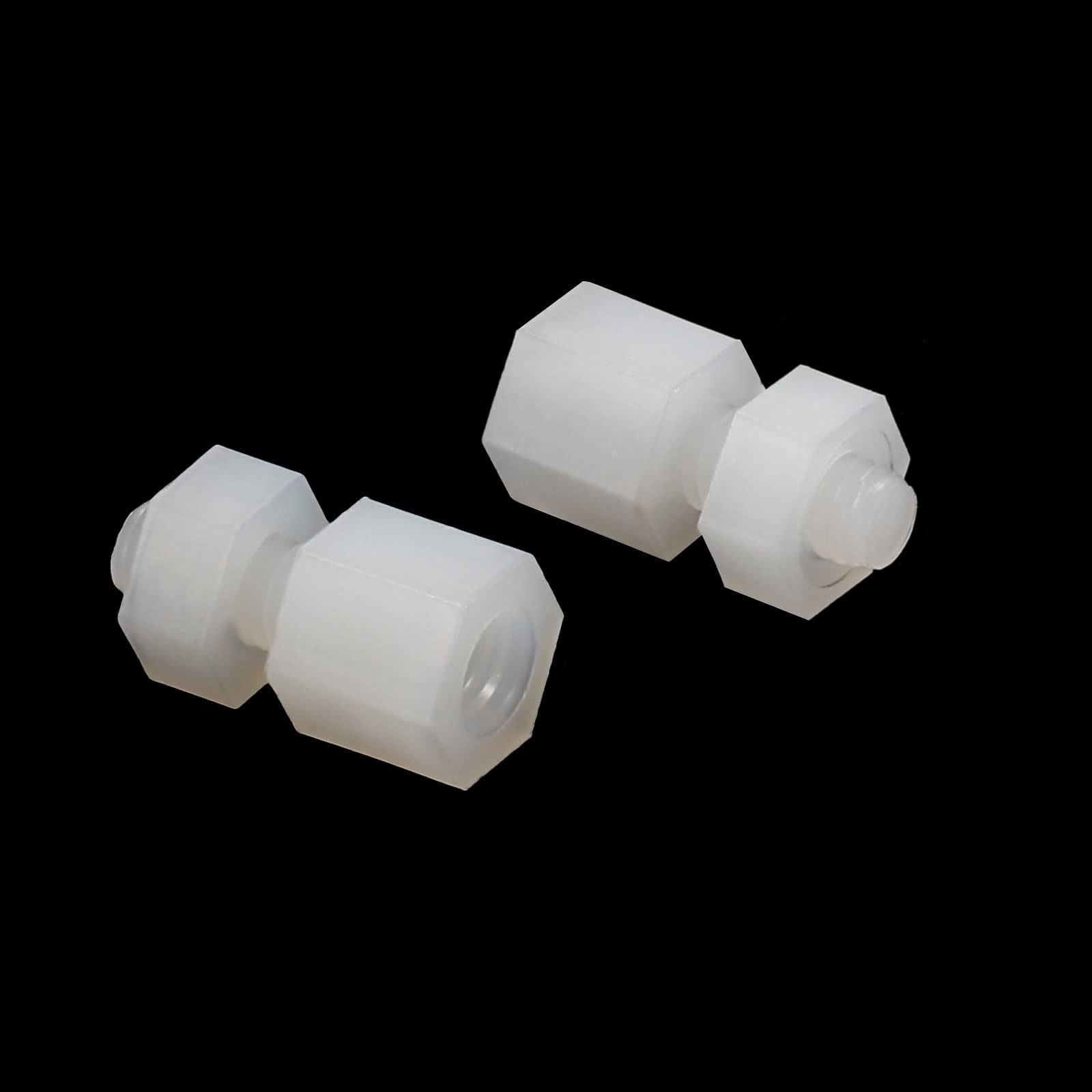 PATIKIL M3x5+6mm Male Female Standoff, 100Pcs Nylon Screws Hex Spacer with 100Pcs Nut for PCB Motherboard, Computer Case - Image 4
