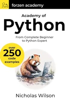 Paperback Academy of Python: From Complete Beginner to Python Expert Book