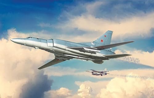 Italeri 1440 1:72 Tu-22M2 Backfire B - Modellbau, Bausatz, Standmodellbau, Basteln, Hobby, Kleben, Plastikbausatz, detailgetreu, Mehrfarbig