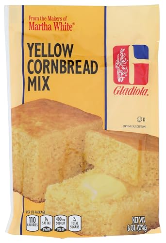 Gladiola Cornbread Mix White, 6 oz