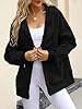 Jhsnjnr Hoodies for Women Unisex Oversized Zip Up Sweatshirt Winter Casual Long Sleeve Hooded Jackets Black #1