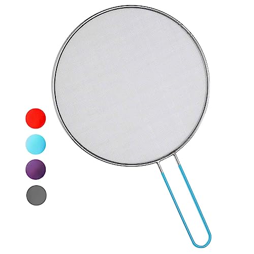 1 X Splatter Screen Frying Pan Lid Mesh Cover 11.5