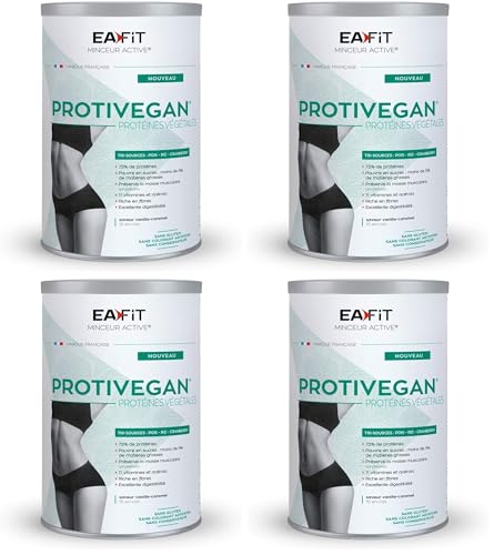 En-cas protéines végétales EAFIT Protivegan 450g Vanille