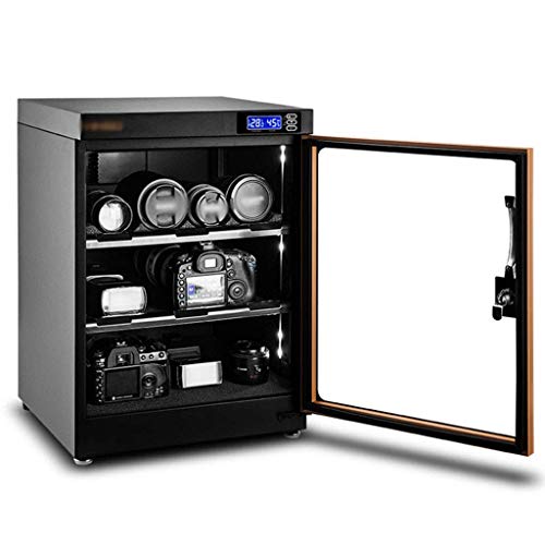 70L elektronischer Luftentfeuchtungs-Trockenschrank, LED-Digitalsteuerung, Anti-Schimmel-Aufbewahrungsbox für Objektivkameras, abnehmbares