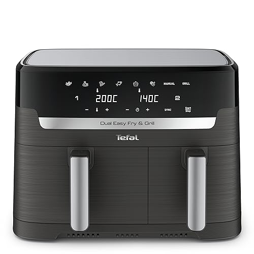 Tefal Doppelfritteuse Ey905b bk avec double bac de 8.3L - 3