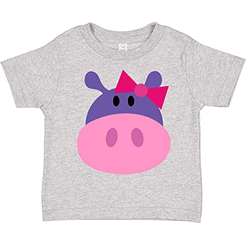 inktastic Girl Hippo Toddler T-Shirt
