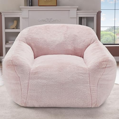 Image of Homguava Giant Bean Bag Chairs for Adults,Large Bean Bag Couch with Arms