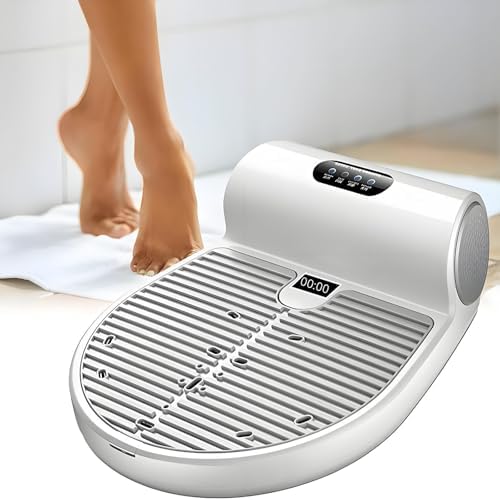 Full Body Dryer Machine - Negative Ions Body Refresher, Gentle Warm/Cool Wind, Waterproof, Ideal for Post-Shower Use, Home/Bathroom, Includes Weight Scale