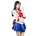 Cosfun Best Tsukino Usagi Serena Cosplay Costume mp000139 (Size XL (Bust: 35.5 inch)) Red