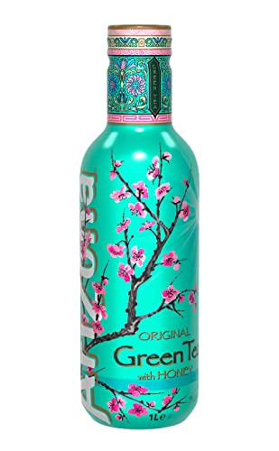Arizona, Original Green Tea & Honey, délicieuse boisson au thé vert avec l'ajout de miel, goût sucré et délicat, idéale à déguster à tout moment, sans...
