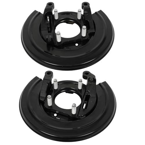 Image of SCITOO 926-272 926-273 Brake Backing Plate Rear Left & Right | For Ford For F-250 Super Duty 2005-2010,For Ford For F-350 Super Duty 2005-2012,For Ford For F-450 Super Duty 2011-2012 2PCS