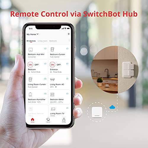 スマホアプリで電気をつけたり消したり Switchbotで照明器具をiot化 賃貸スマートホーム化計画 第1弾 おしゃキミブログ