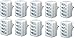 Produktbild 10er Maxi Sparpack Brennenstuhl Adapterstecker Euro 4-fach weiß,