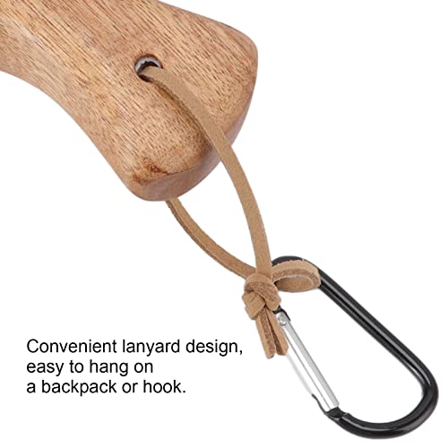 Holzbecher, Camp-Becher aus Poliertem Holz mit Lane-Seil-Design, Akazienholz in Lebensmittelqualität, Holz-Teetasse für Heiße Milch, Tee, Kaffee Usw.